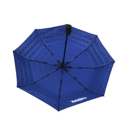 Mini Windproof 21 de Vouwende Paraplu van de Duimpolyester 190T 3 voor Reis