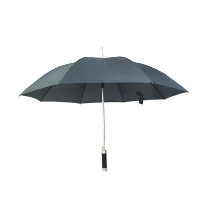 De auto Open Paraplu's van het Pongézijde190t Windgolf met Recht Handvat