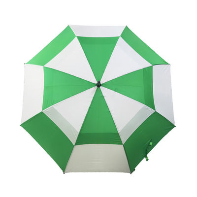 De plastic Paraplu's BSCI van het Handvat Windgolf voor Promotiegebeurtenissen