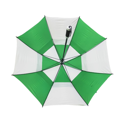 68 de“ Dubbele Paraplu van het Luifelgolf met Glasvezelkader
