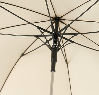 Van het Kaderfiberglas van het damesmetaal de Paraplu van de de Ribbenpongézijde