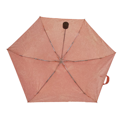 Windglasvezel 5 Vouwend Mini Pocket Umbrella With EVA Case