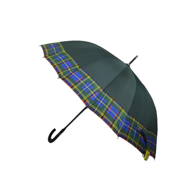 Zonbescherming 24 Paraplu van het Ribben de pongézijde Gepersonaliseerde Golf