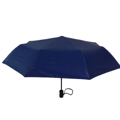 UPF die Automatische Vouwende Paraplu met een laag bedekken met Dubbele Glasvezelribben