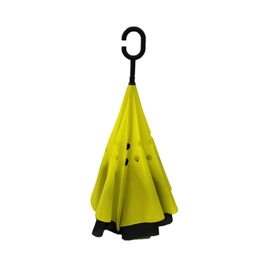 De Bovenkant van de polyester190t C Haak - onderaan Omgekeerde Paraplu