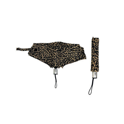 De luipaard drukte Anti UVmini windproof pocket umbrella