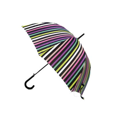 SGS Wind Compacte Rechte Gestreepte Paraplu voor Reis