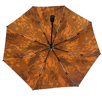 Dia 95cm de Wind Dubbele Compacte Paraplu van Glasvezelribben