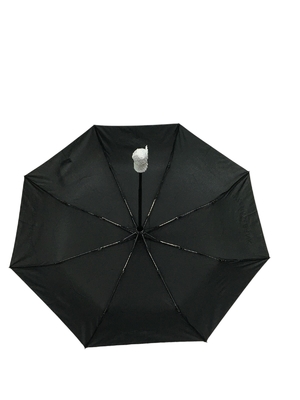 Wind Dubbele de Paraplu Zwarte Kleur Dia 95cm van Glasvezelribben