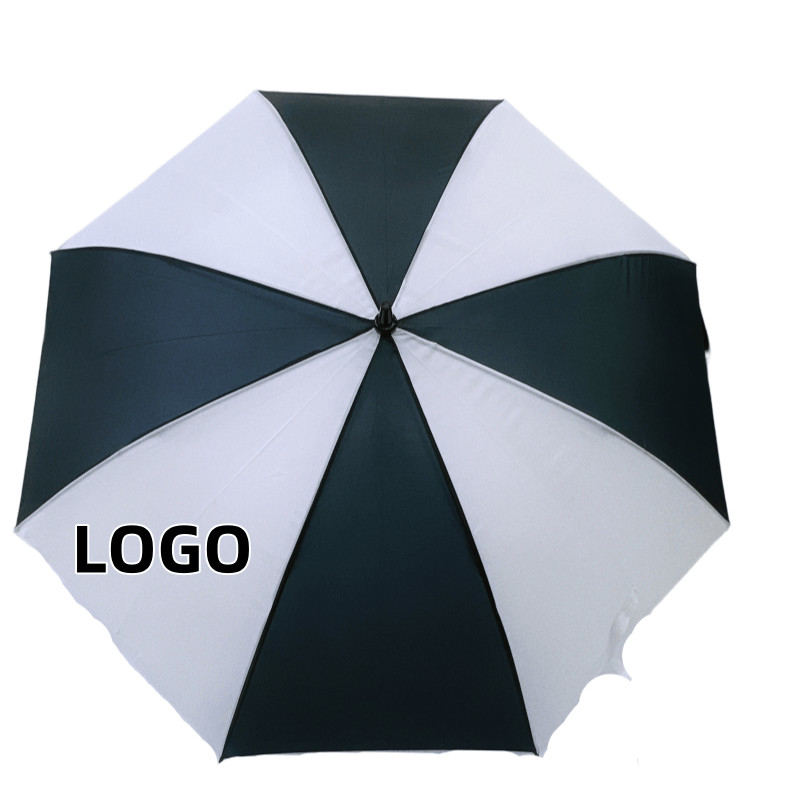 27 inch 8 ribben Custom Logo Promotie Golf paraplu's Met Glasvezel Frame And Shaft
