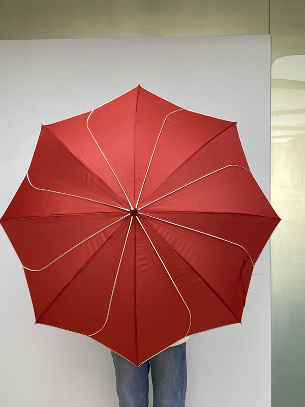 23 Inches Straight Petal-Shaped Umbrella with Full Fiberglass frame.