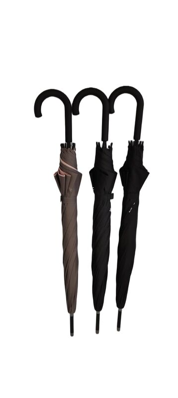 Automatische openklap paraplu met glasvezel frame, 23 inch formaat en duurzame polyester stof