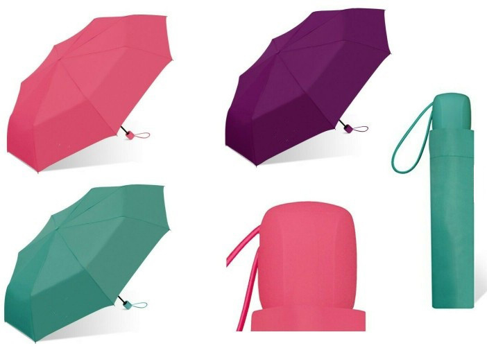 42“ de Open Paraplu van het ARC Mini Folding Solid Color Manual